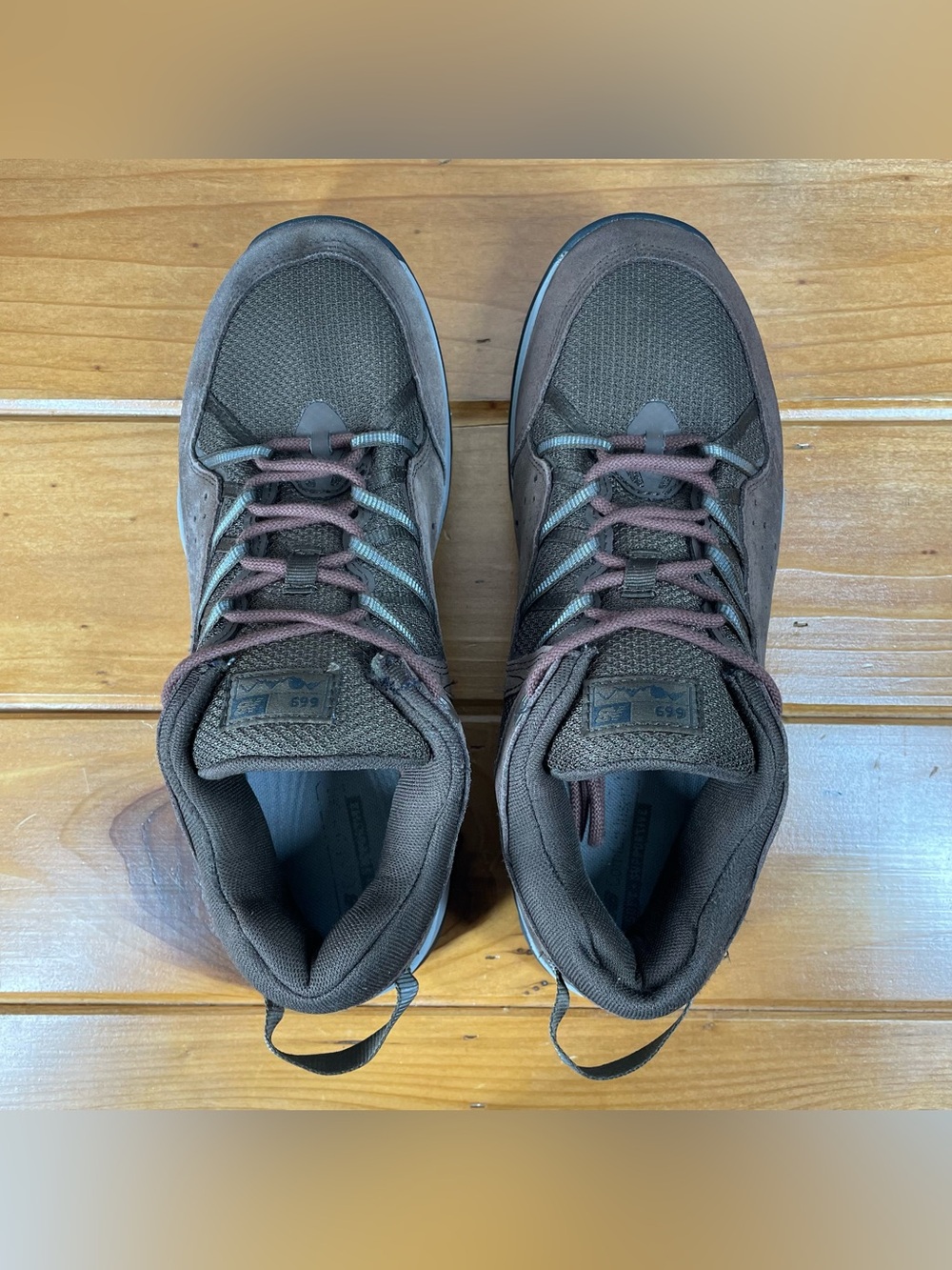 New Balance 669v2 Men's Size 11.5 2E Wide Brown Hiking Walking Sneakers MW669LC2 - Picture 12 of 16